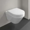 Villeroy & Boch Architectura TwistFlush Rimless Wall Mounted Toilet with Soft Close Toilet Seat