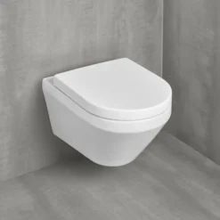 Villeroy & Boch Architectura TwistFlush Rimless Wall Mounted Toilet with Soft Close Toilet Seat