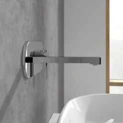Villeroy & Boch Architectura Wall Mounted Basin Mixer Tap & Easy Installation Box