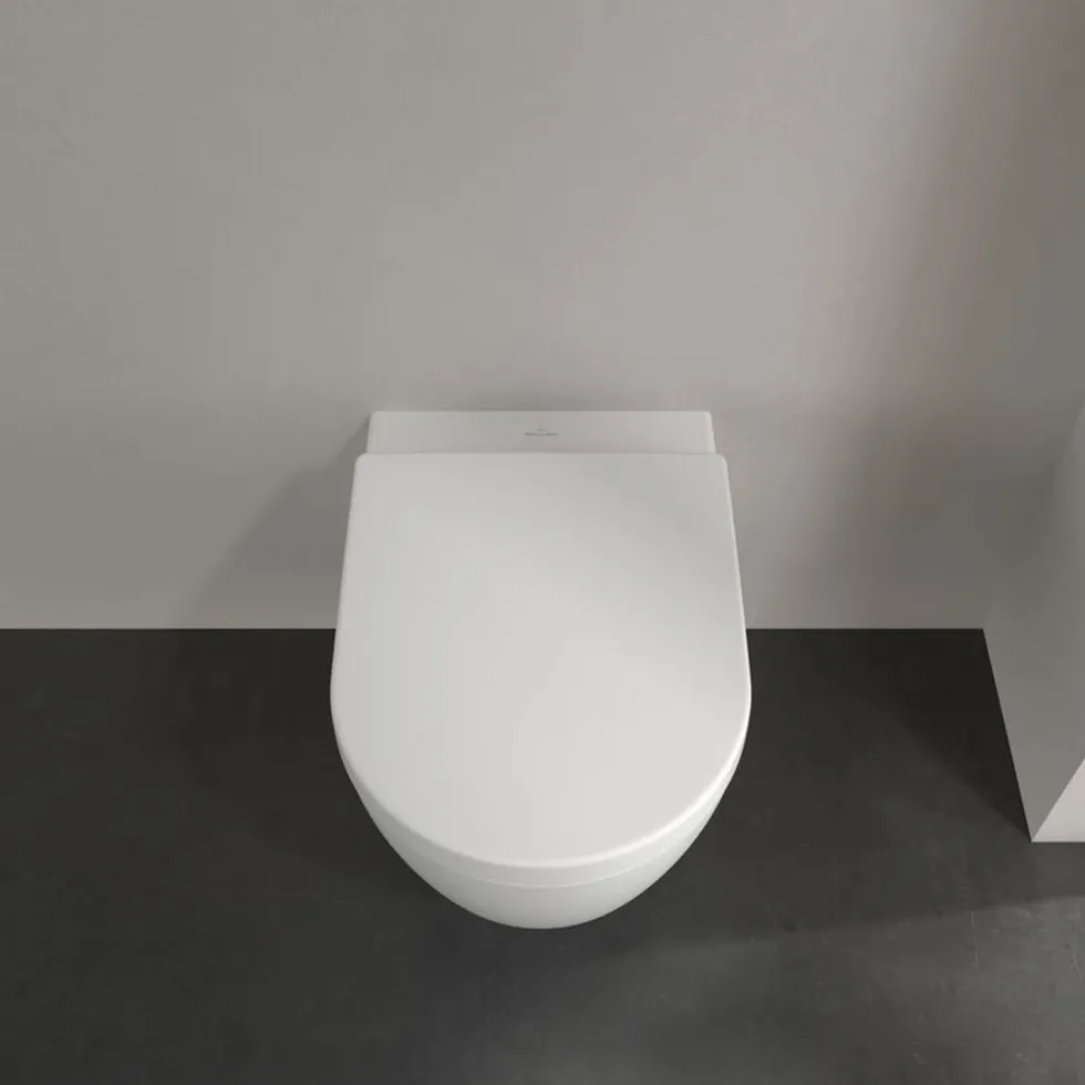 Villeroy & Boch Arto Rimless Wall Hung Toilet & Soft Close Seat