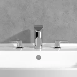 Villeroy & Boch Liberty 3 Hole Deck Mounted Basin Mixer Tap