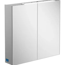 Villeroy & Boch My View One 2 Door LED Illuminated Mirrored Cabinet & Shaver Socket