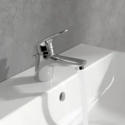 Villeroy & Boch O.novo Start Mini Basin Mixer Tap & Pop Up Waste