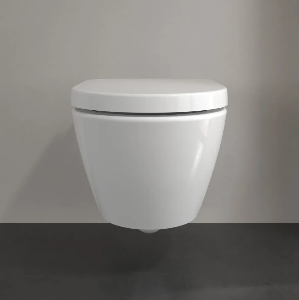 Villeroy & Boch Subway 2.0 Rimless Easy Fit Wall Hung Toilet & Soft Close Seat