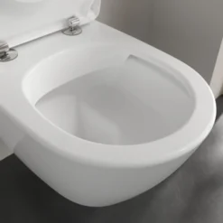 Villeroy & Boch ViConnect Pro 2.0 Frame with Subway 2.0 Rimless Wall Mounted Toilet, Flush Plate & Soft Close Toilet Seat