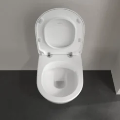 Villeroy & Boch ViConnect Pro 2.0 Frame with Subway 2.0 Rimless Wall Mounted Toilet, Flush Plate & Soft Close Toilet Seat