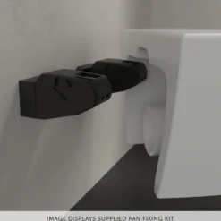Villeroy & Boch ViConnect Pro 2.0 Frame with Subway 3.0 TwistFlush Rimless Wall Mounted Toilet, Flush Plate & Soft Close Toilet Seat