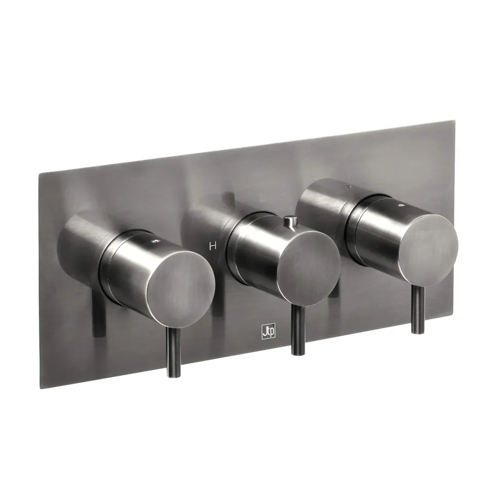 VOS 2 Outlet Concealed Thermostatic Shower Valve (3 Handles)