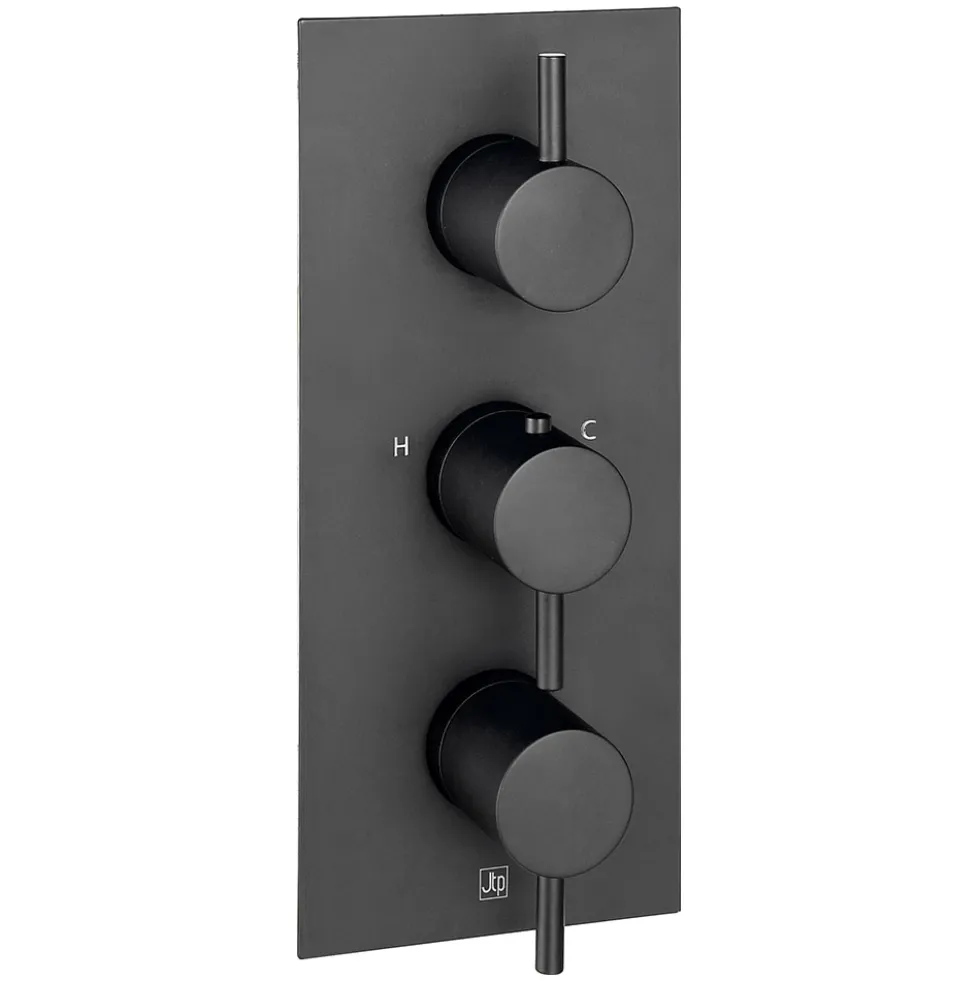 VOS 2 Outlet Concealed Thermostatic Shower Valve (3 Handles)