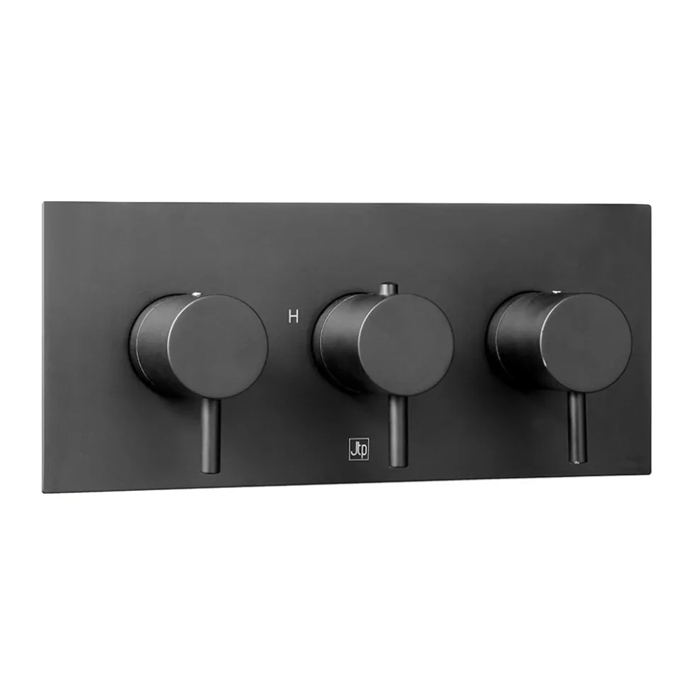 VOS 2 Outlet Concealed Thermostatic Shower Valve (3 Handles)
