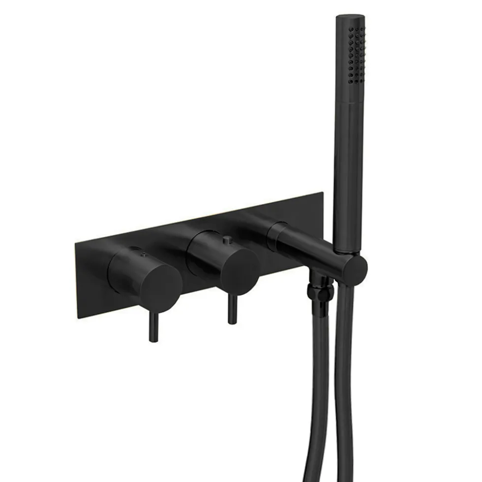 VOS 2 Outlet Concealed Thermostatic Shower Valve with Shower Handset