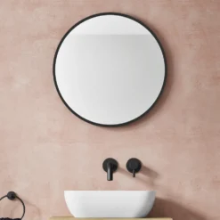 VOS Round Framed Mirror - 600mm