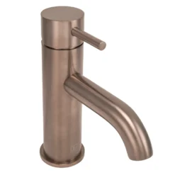 VOS Single Lever Basin Mixer - Brushed Bronze