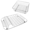 Wire Basket & Plate Drainer for Single Bowl Sinks